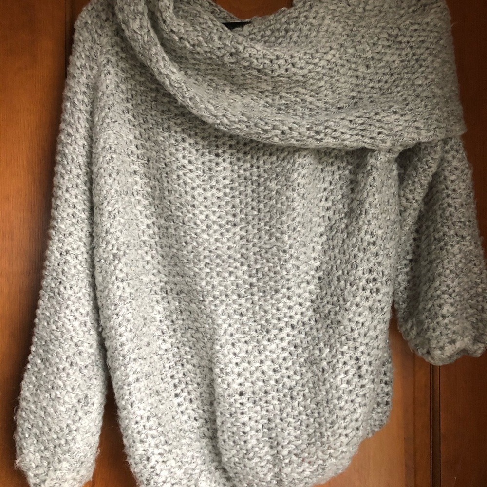 Off the shoulder sweater